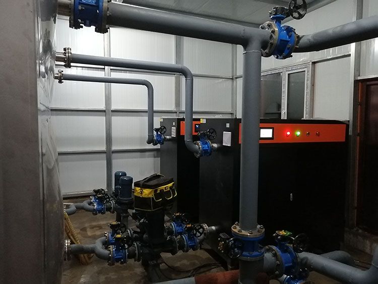 阜新市無人機基地電鍋爐